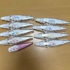 PLUS デコラッシュ Deco Rush 9本セット　デコレーションテープ