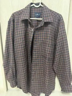 Polo Club チェック柄 長袖シャツ M