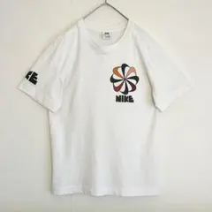 【レア★人気美品】ゴツナイキ 風車 Tシャツ★NIKE★オレンジ スウッシュ★Mのサムネイル