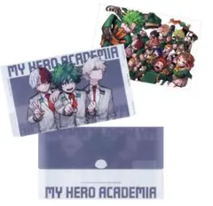 ヒロアカ　原画展　クリアケース入りポストカードセット（8枚入り）