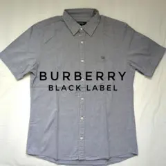 新同品 バーバリーブラックレーベル 半袖シャツ 4 (LL) クレストブリッジ 2025年最新バーバリーブラックレーベル 半袖シャツの人気アイテム