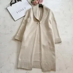 最高級 フォクシー カシミヤ ロシアンセーブル ジャケット コート 美品