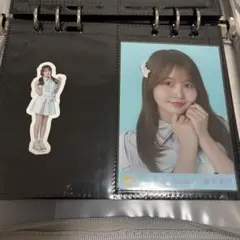 ≒JOY 藤沢莉子 生写真 サマーツインテール　コンプセット＋フレークシール