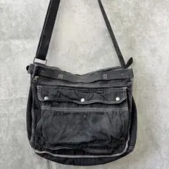 y2k DIESEL ショルダーバッグ メッセンジャー ARCHIVE メタル