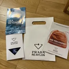PRADA 限定品 非売品 プラダ　渋谷店 限定配布のワッペン 波のサムネイル