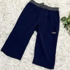 FILA ジャージパンツ S ネイビー ストレッチ スポーツ