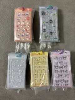 ボンボンドロップミニチュアチャーム 全5種コンプリート