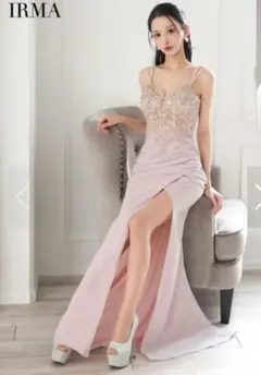 【IRMA /イルマ】キャミソール/ ラメニット/ ビジュー/ スパンコール