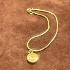 Diorブレスレット　ゴールド　CDロゴチャーム