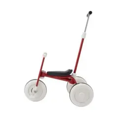 【無印良品】三輪車　舵取り棒付き　赤のサムネイル