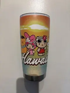 2003年ウサハナ 缶入りWグラス コップ セット売り サンリオ 希少