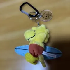 スヌーピー ウッドストック サーフボード キーホルダー