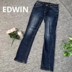 EDWIN エドウィン　デニムジーンズ　ブルー　27 ストレート