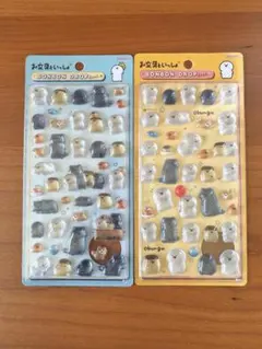 お文具といっしょ ボンボンドロップシール 2種セットのサムネイル