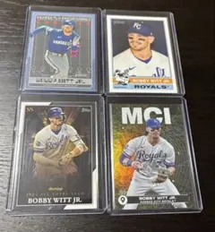 Topps Bobby Witt JR. インサートカード 4枚セット