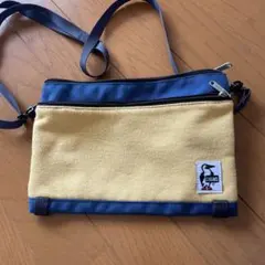 ⭐︎CHUMS ショルダーバッグ イエロー/ブルー