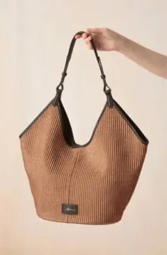 雑材ペンタゴンハンドバッグ　定価¥18,800