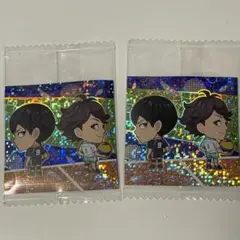 ハイキュー!! ウエハース シール vol.2 影山飛雄 及川徹2枚セット