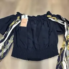 eimy istoire オフショル トップス ネイビーのサムネイル