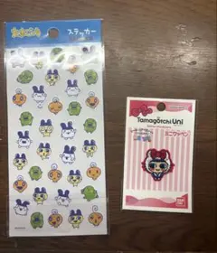 たまごっちステッカー　ミニワッペン