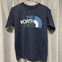THE NORTH FACE 深ネイビー ロゴ Tシャツ