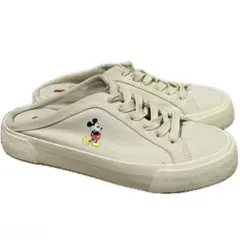 zara ミッキー ディズニー スリッポン 37 スニーカー　ミッキーマウス