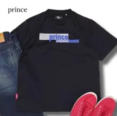 プリンス　ドライTシャツ　ブラック　Mサイズ　プリント　princeのサムネイル