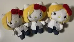 ★yoshikitty　ヨシキティー　マスコット　ぬいぐるみ 3個セット