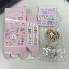 未使用 トレーディング マスコットストラップ2 キティ ロリータ(ヒョウ)