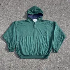 90s〜00s "OPEN TRAILS"Hoodie Rayon Touch