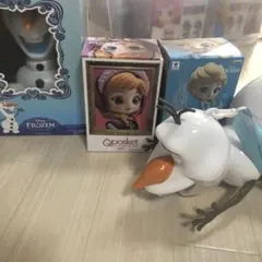ディズニー　アナと雪の女王　アナ　エルサ　オラフ