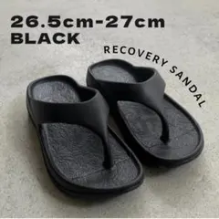 新品｜リカバリー トングサンダル 黒 43-44 レディース メンズ スポーツ