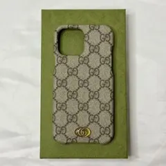 GUCCI オフィディア　13 pro max スマホケース　GGキャンバスのサムネイル