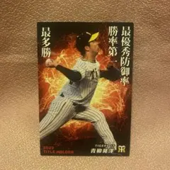 プロ野球チップス　青柳晃洋