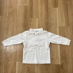 BURBERRY バーバリー 長袖ポロシャツ 6Y 116cm ホワイト キッズ - メルカリ