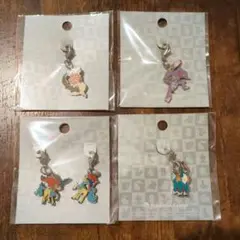 【未開封】ポケモン　全国ずかんメタルチャーム　4点セット