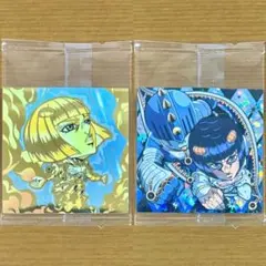 ジョジョシールウエハース5部2 ブチャラティ 2枚セット SR GR