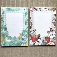 海外作家様　A5 メモ　2冊