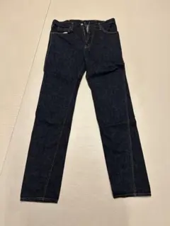 ダークブルー ストレートレッグ デニムDENIME