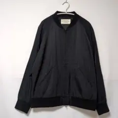 ユナイテッドアローズ グリーンレーベルリラクシング ブルゾン 黒 ジャケットXL