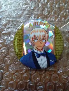 名探偵コナン展　安室　缶バッジ　30周年記念