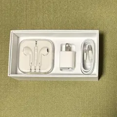 iPhone 付属品 イヤホンジャックタイプ USBコンセントプラグ ケーブル