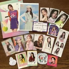 niziu ニジュー　マヤ　フォトカード　雑誌　付録　シール　まとめ売り