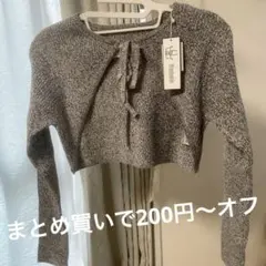 ニットボレロ　カーディガンのサムネイル