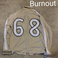 Burnout♥️ シャツ ベージュ 背番号 ナンバー ワッペンのサムネイル