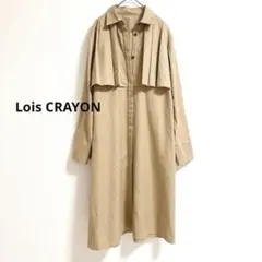 Lois CRAYON ロイスクレヨン　プリーツケープデザイン　トレンチコートのサムネイル