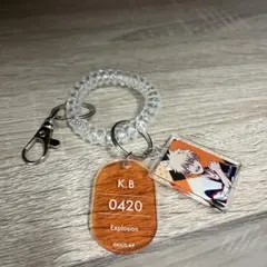 僕のヒーローアカデミア 爆豪勝己 極楽湯 キーホルダー ロッカーキー風
