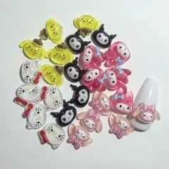 即購入⭕️ ハローキティ マイメロ クロミ ネイル　ネイルパーツセット