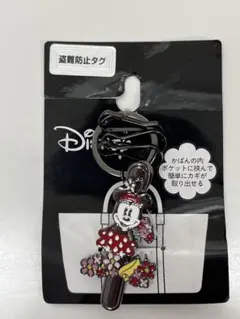 【新品・未使用】Disney ミニーマウス キーホルダー バッグチャームのサムネイル