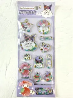 【サンリオ】キラキラ ウォーターシール✨ クロミ＆マイメロ